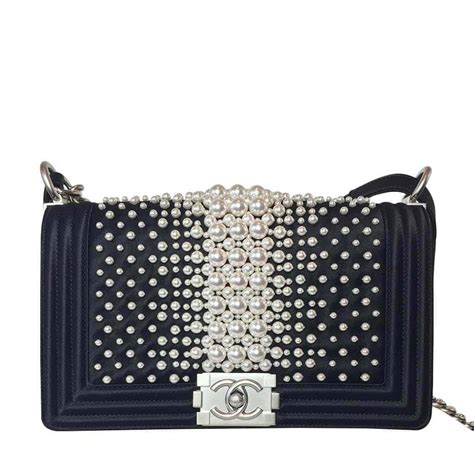 chanel boy bag pearl|Chanel bag new collection.